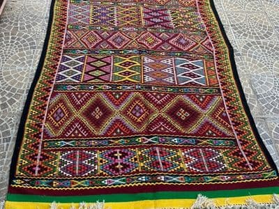 Multi-color Wool Carpet
