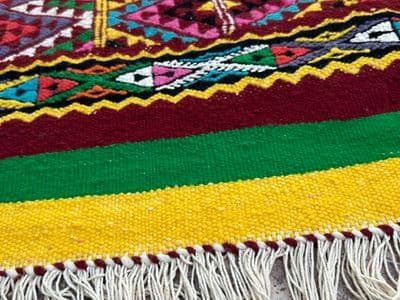 Multi-color Wool Carpet