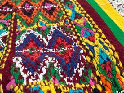 Multi-color Wool Carpet