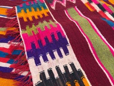 Multicolor Antique Wool Carpet